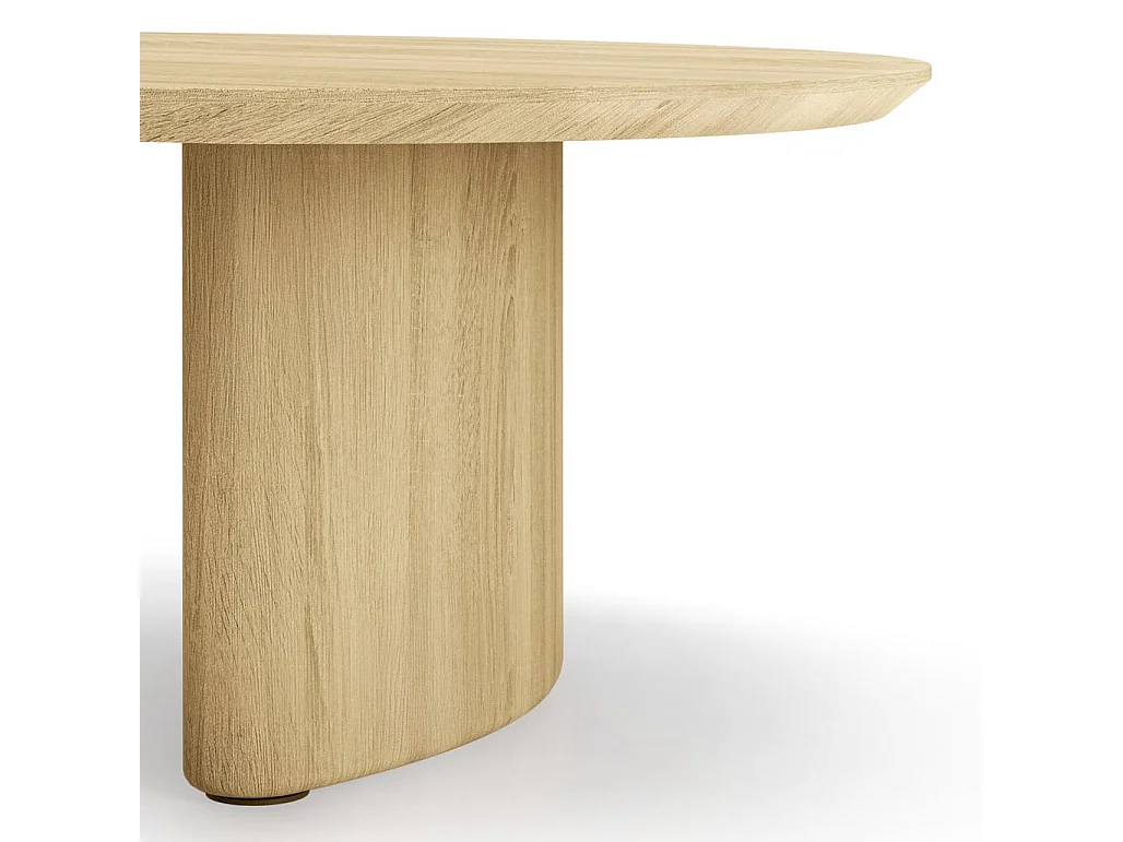 Mesa de Centro 110x70x40 cm Carvalho Cecile