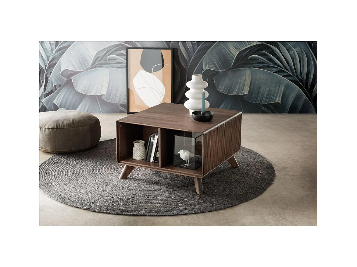 Couchtisch 70x70x45 cm Braun Doryda wz-0624