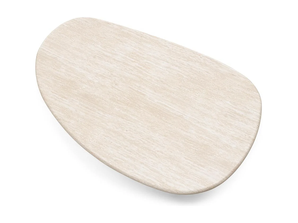 Salontafel 42x130x80 cm Beige Nadin