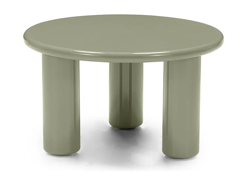 Salontafel 60x60x35 cm olijf Lecrel