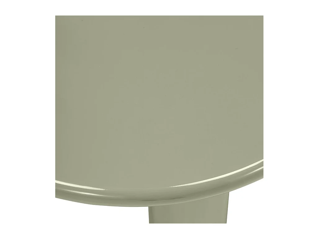 Table basse 60x60x35 cm olive Lecrel