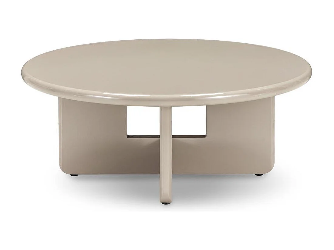 Salontafel 80x80x32 cm beige LARNA