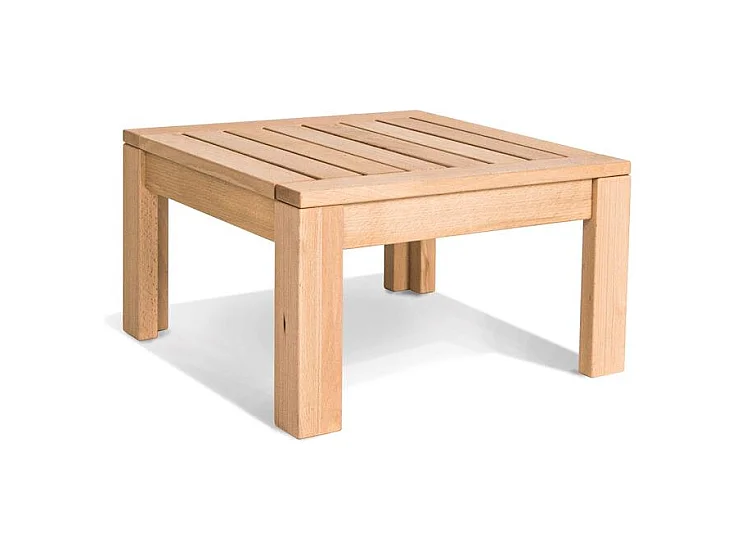 Table basse 0,51x0,51x0,3 m non traitée Mexique