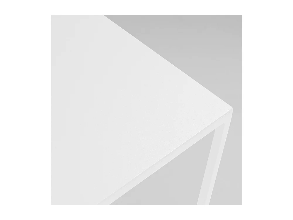 Tavolino da caffè 100x60x45 cm bianco 2WALL METAL