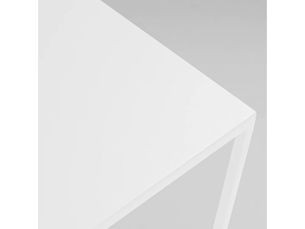 Mesa de centro 100x60x45 cm blanca 2PARED METAL