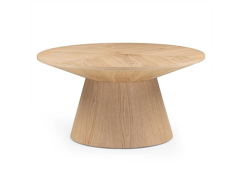 Couchtisch 90x90x45 cm Eiche Orb