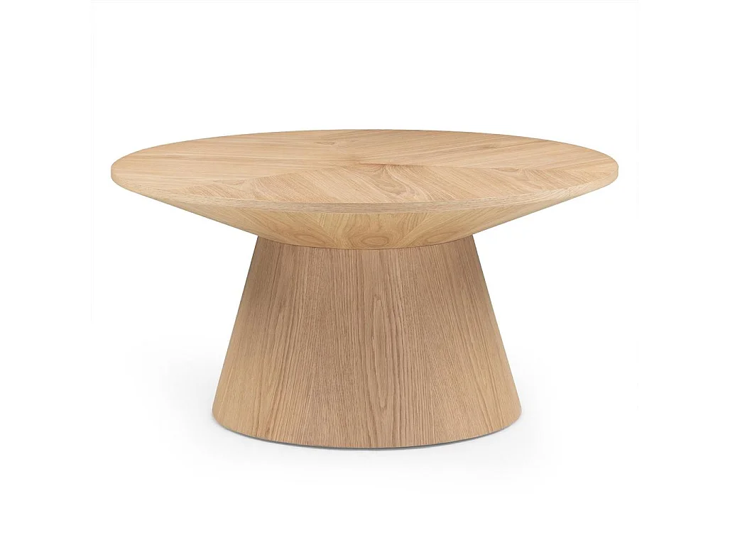 Couchtisch 90x90x45 cm Eiche Orb