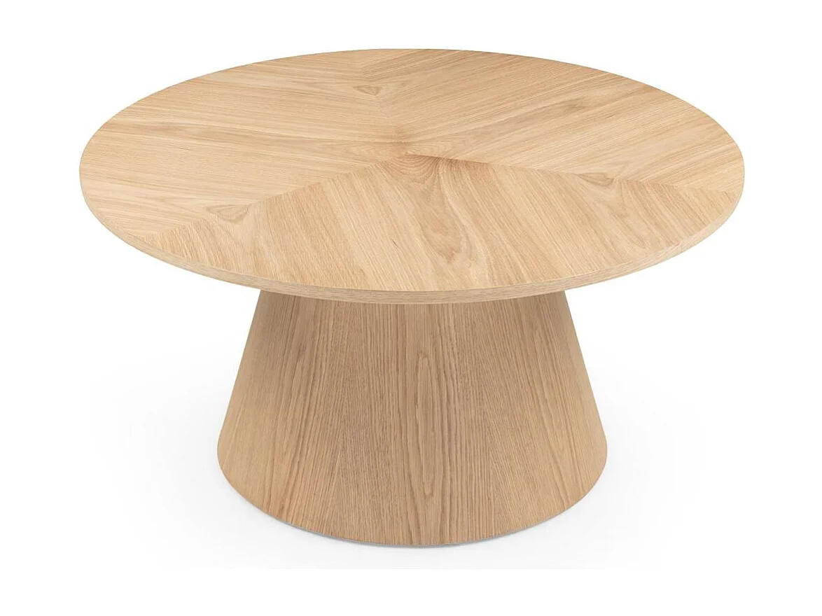 Couchtisch 90x90x45 cm Eiche Orb