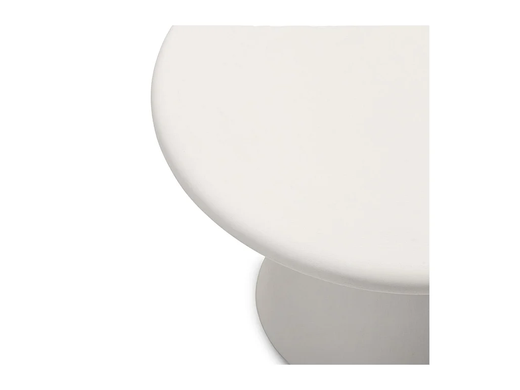 Couchtisch 60x60x40 cm Creme Metre