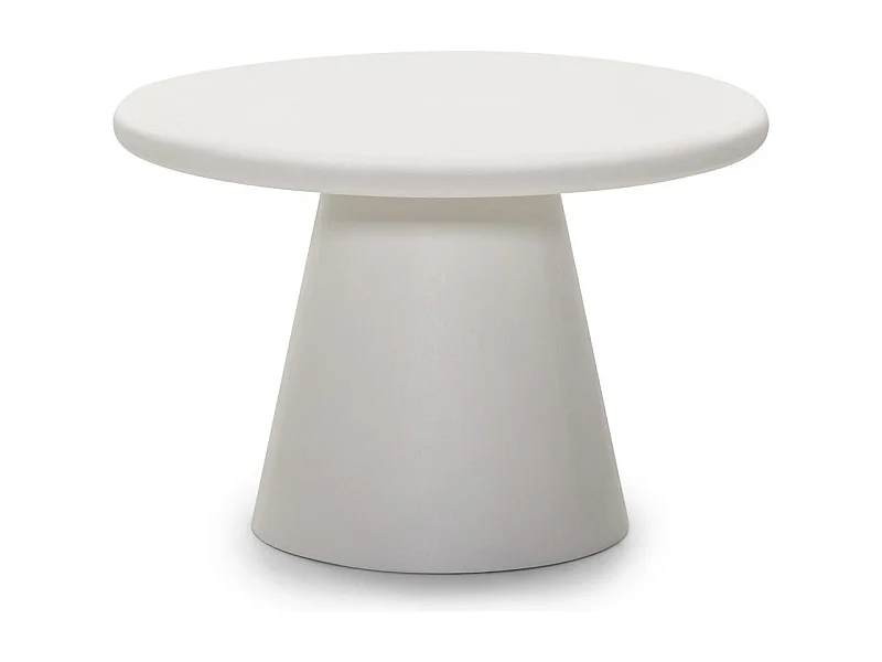 Table basse 60x60x40 cm Crème Metre