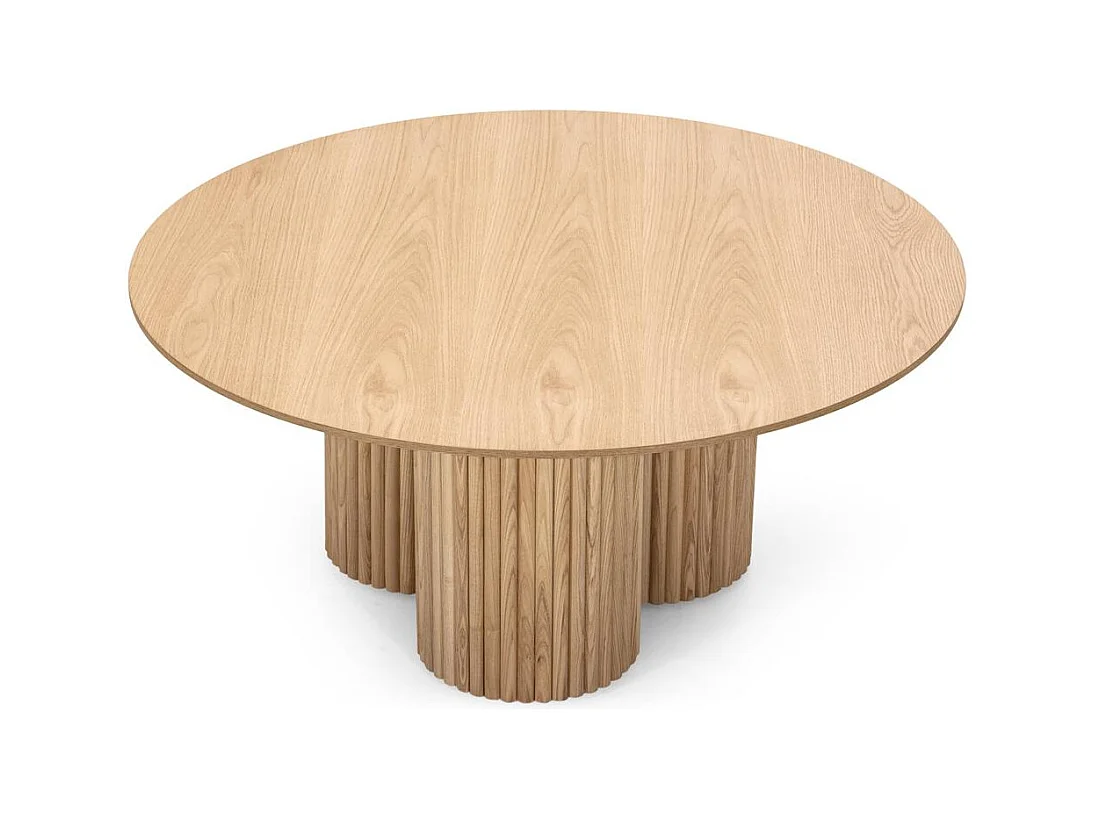 Table basse 100x100x44,5 cm chêne naora II