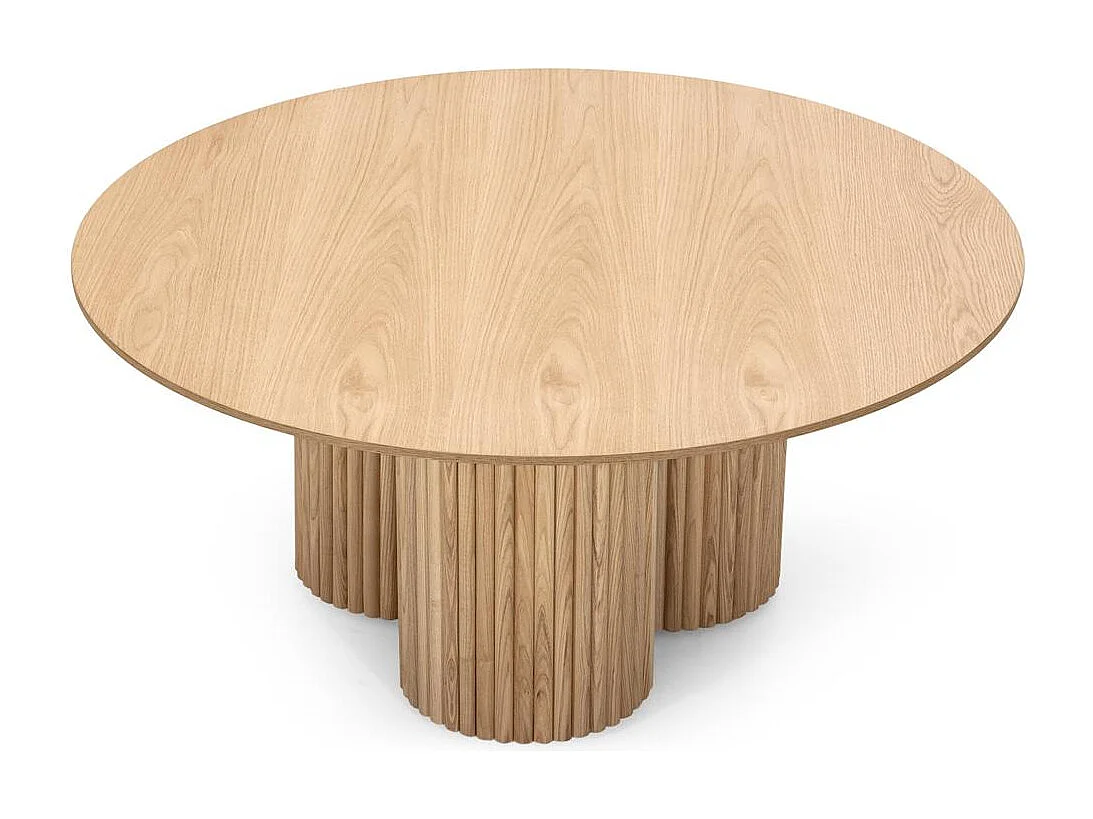 Table basse 100x100x44,5 cm chêne naora II