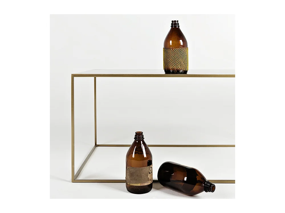 Table basse 100x60x45 cm or Tensio