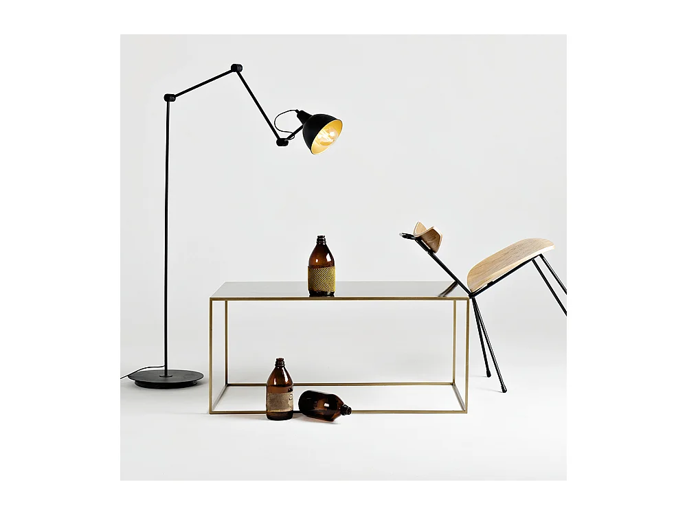 Couchtisch 100x60x45 cm Gold Tensio