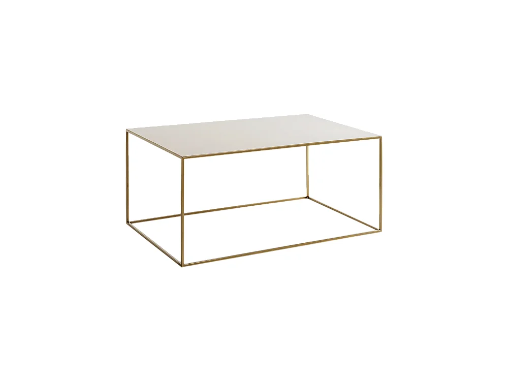 Couchtisch 100x60x45 cm Gold Tensio