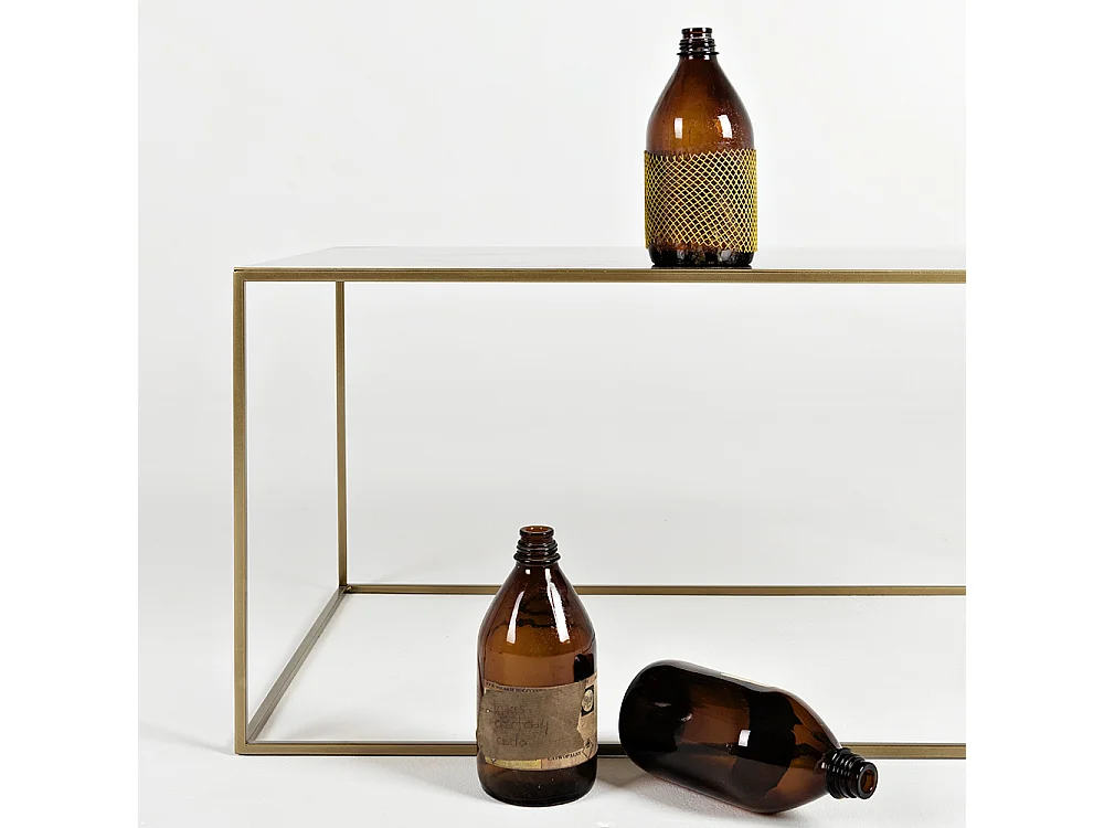 Couchtisch 100x60x45 cm Gold Tensio