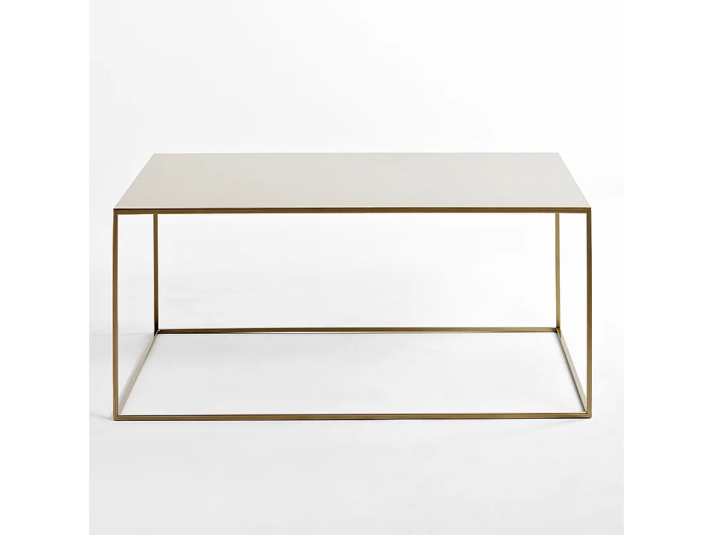 Couchtisch 100x60x45 cm Gold Tensio