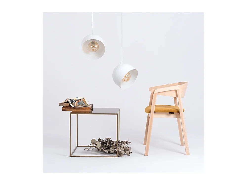 Couchtisch 0,5x0,5x0,45 m gold Tensio Metall 50