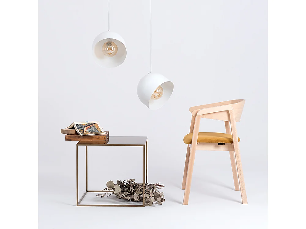 Couchtisch 0,5x0,5x0,45 m gold Tensio Metall 50