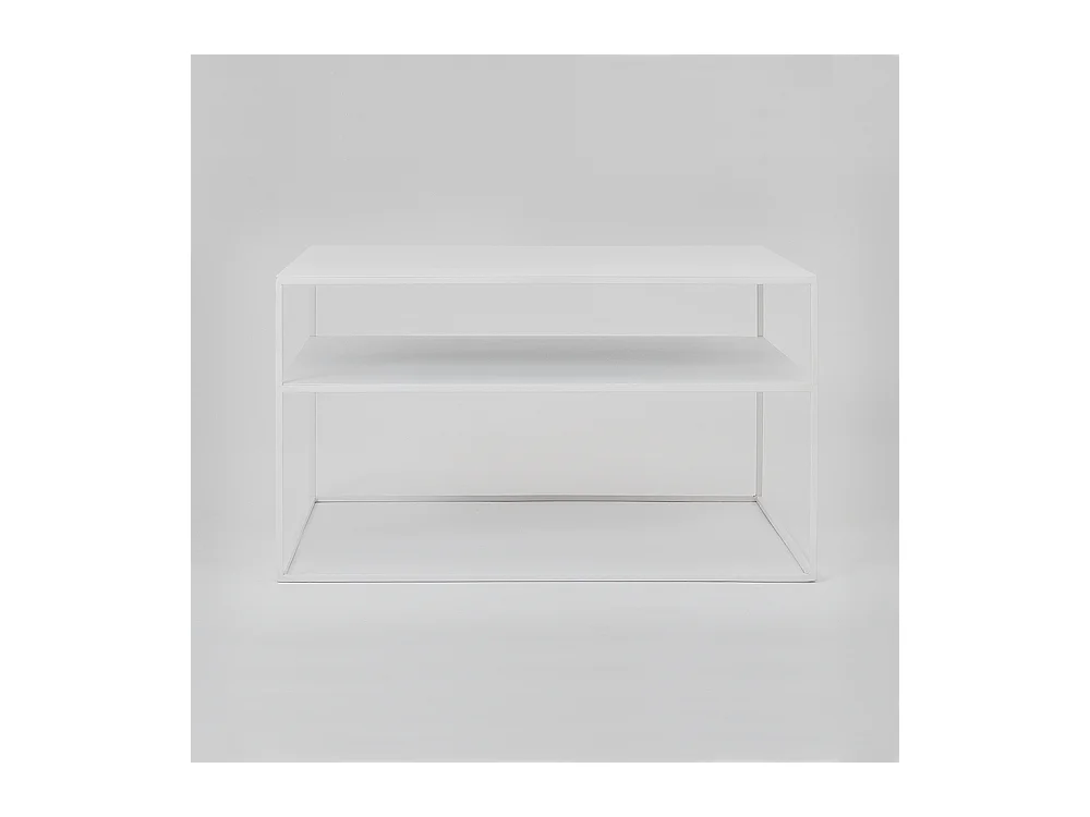 Tavolino da caffè 80x80x45 cm bianco Tensio