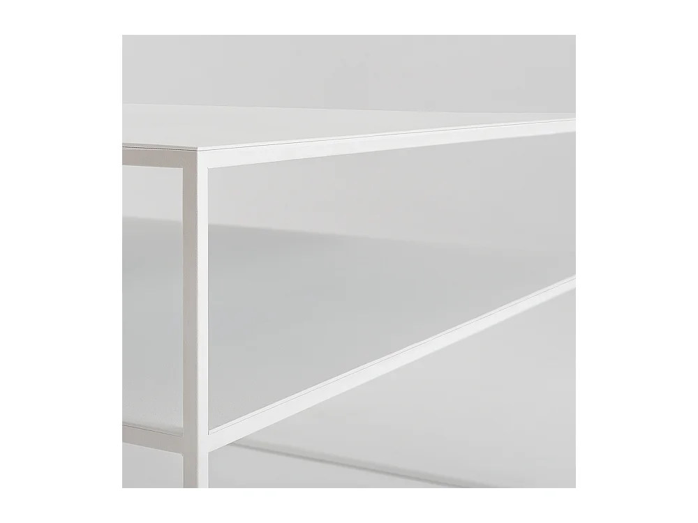 Tavolino da caffè 80x80x45 cm bianco Tensio