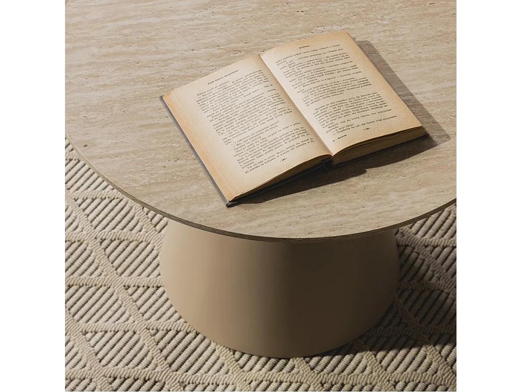 Salontafel 53x59,5x80 cm beige OREZ