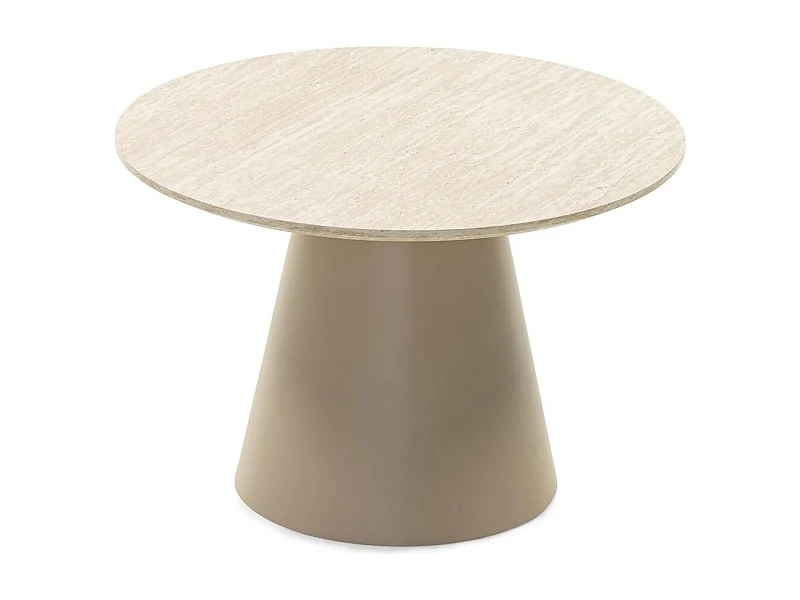 Table basse 53x59,5x80 cm beige OREZ