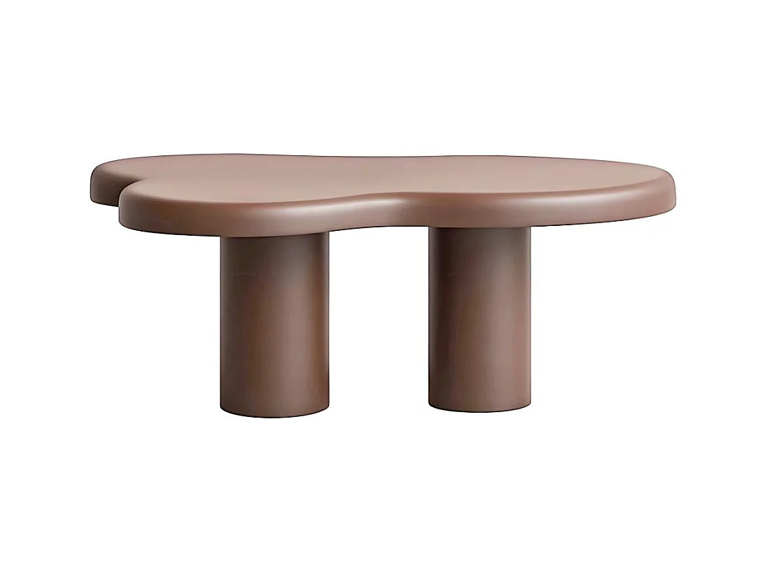 Table basse 80x100x36 cm marron BIZARRO