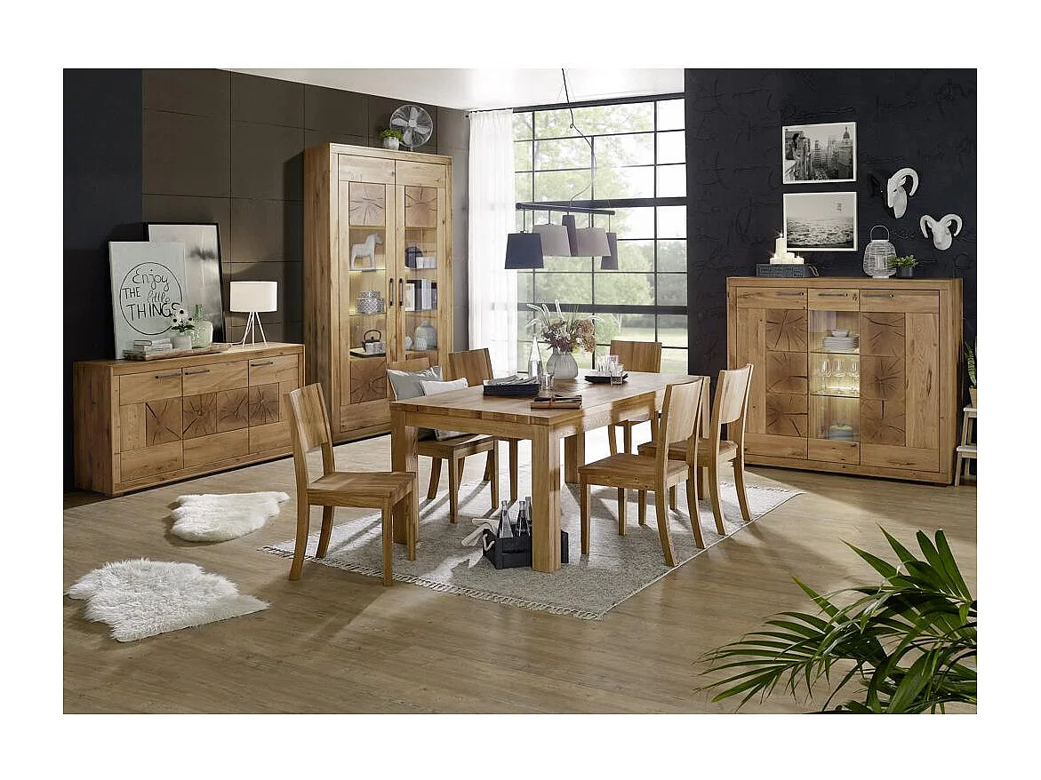 Couchtisch 118x70x45 cm, Eiche geölt, Andromeda WZ-0315