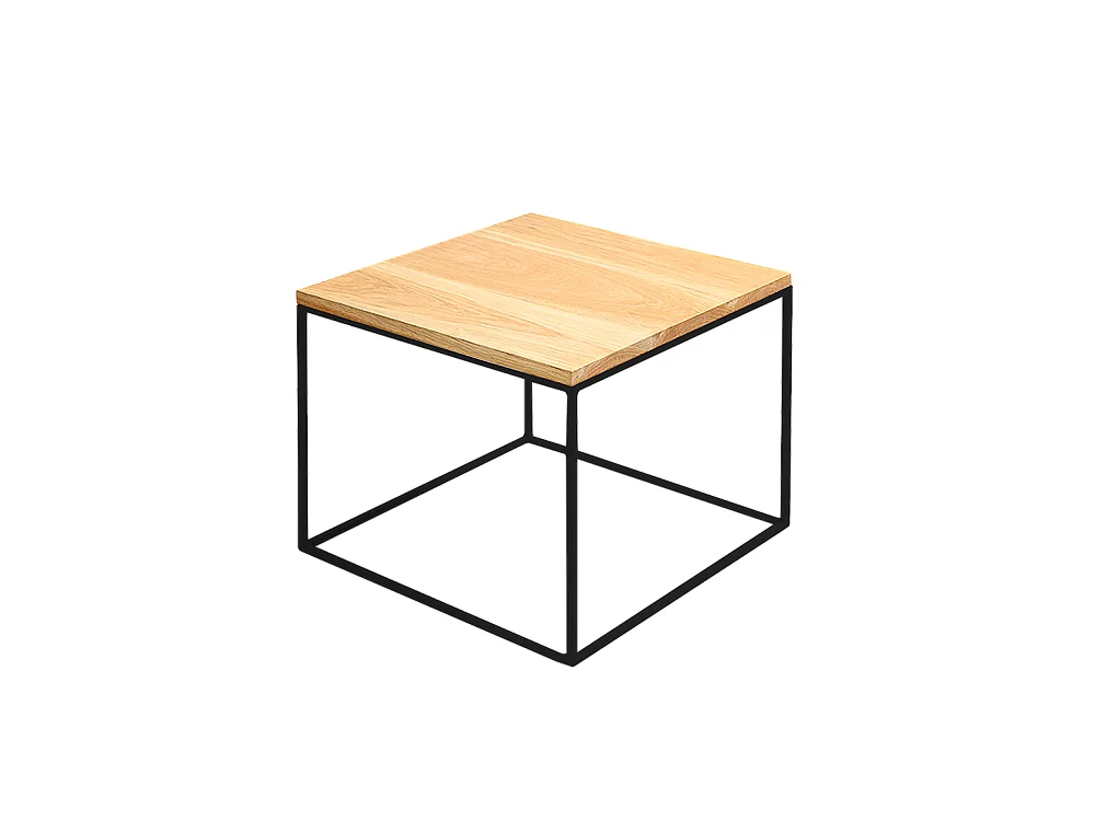 Table basse 50x50x45 cm Chêne tensio