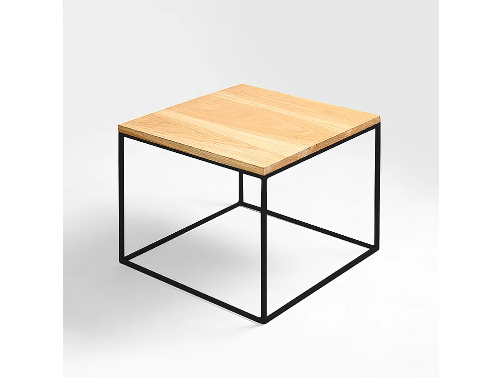 Tavolino da caffè 50x50x45 cm Rovere tensio