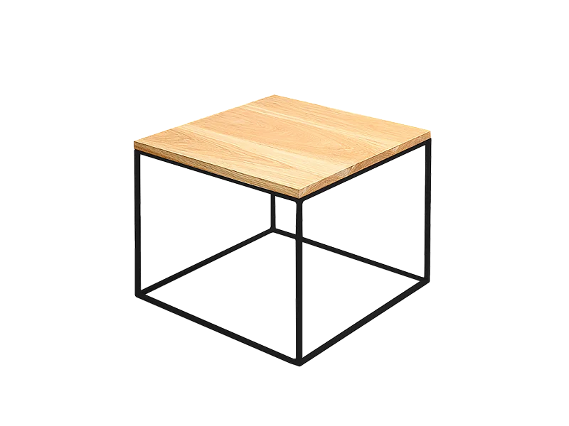 Salontafel 50x50x45 cm Eiken tensio