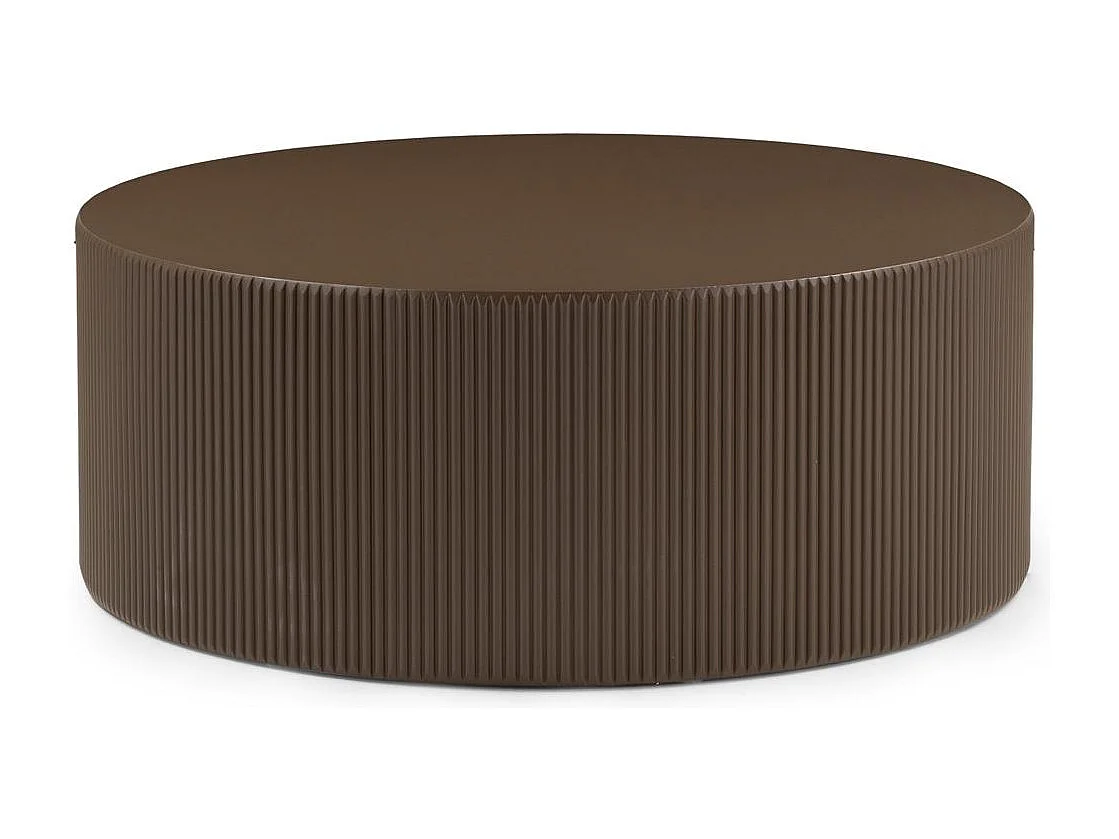 Table basse 90x90x35 cm moka RYU