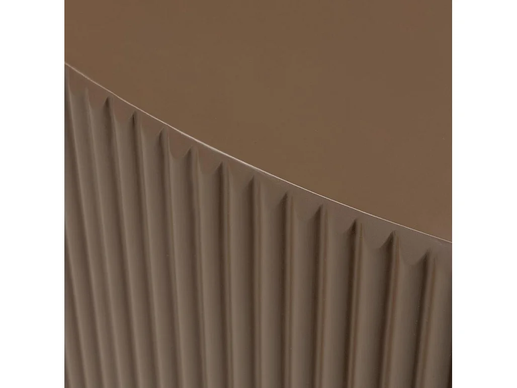 Table basse 90x90x35 cm moka RYU