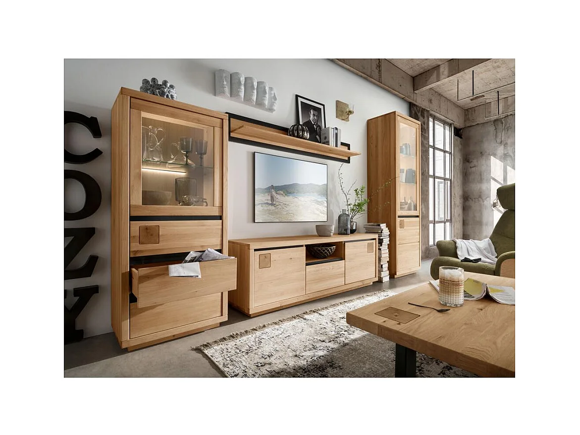 Couchtisch 70x70x45 cm Eiche geölt FENDE WZ-0159