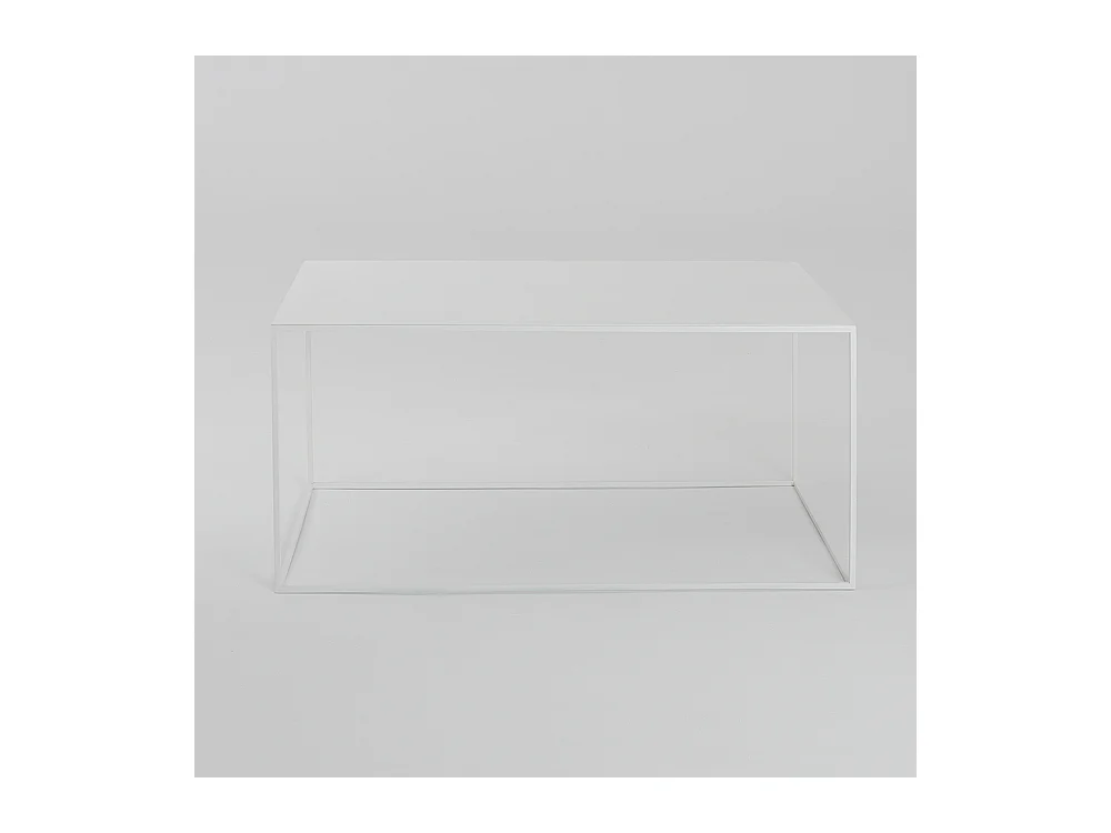 Tavolino da caffè 100x60x45 cm bianco tensio