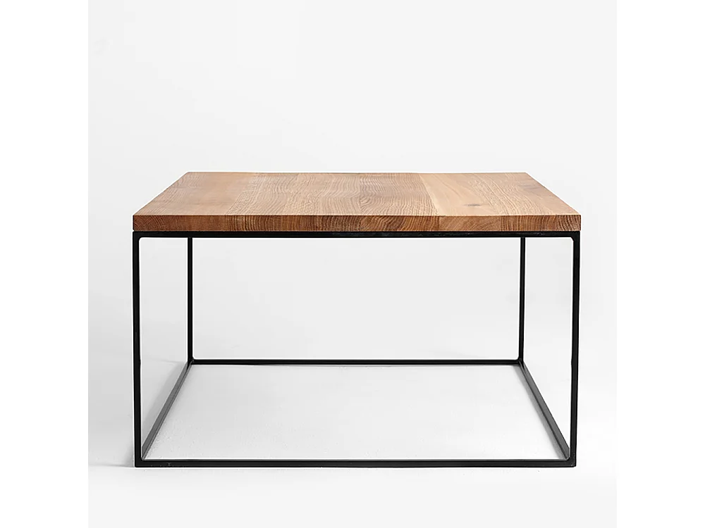 Salontafel 100x100x45 cm zwart Tensio Hout