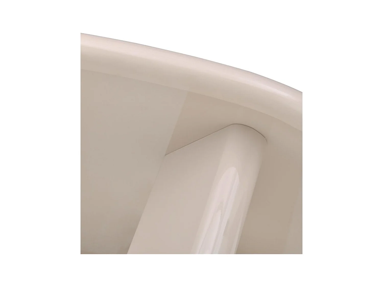 Table basse 130x80x42 cm Crème nadin