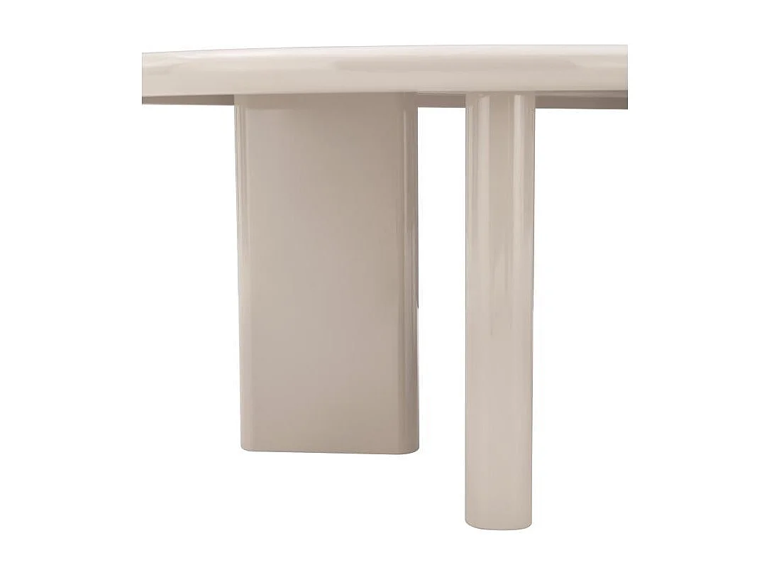 Salontafel 130x80x42 cm Crème Nadin