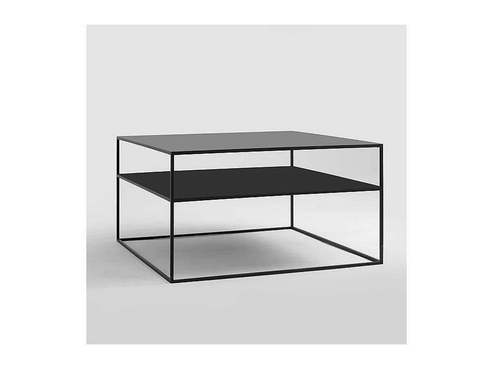 Mesa de Centro 80x80x45 cm preta Tensio