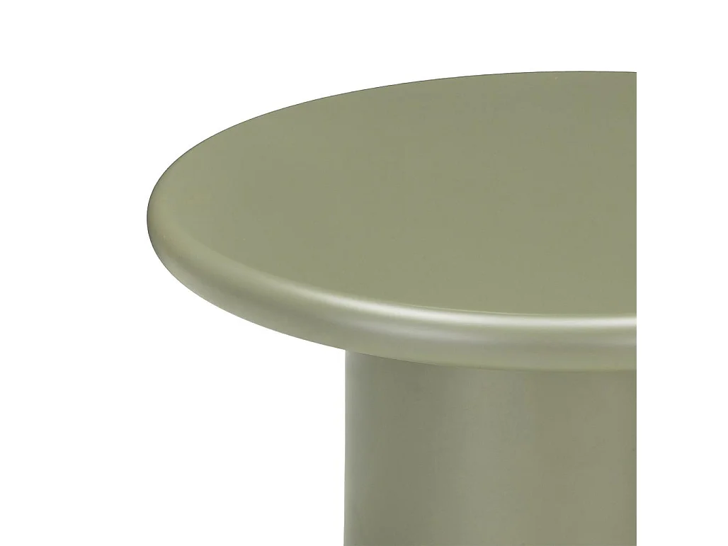 Mesa de centro 60x60x40 cm olive harp