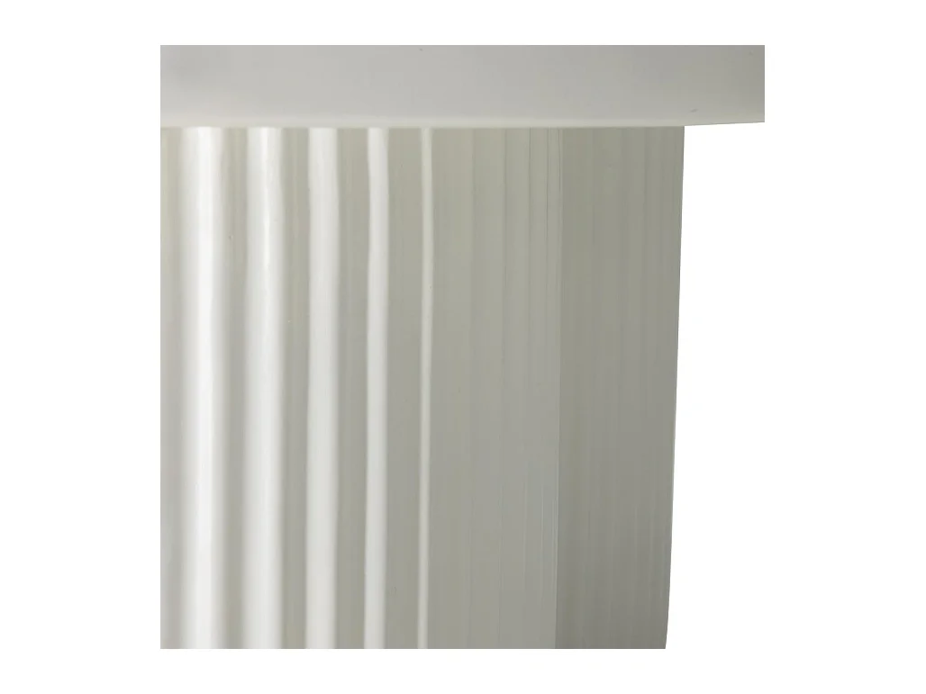 Salontafel 70x70x38 cm off-white rigato