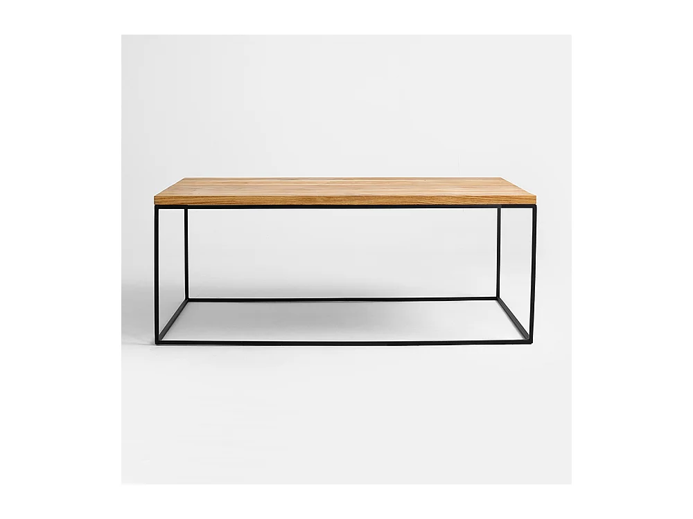 Couchtisch 100x60x45 cm Schwarz Tensio-Holz