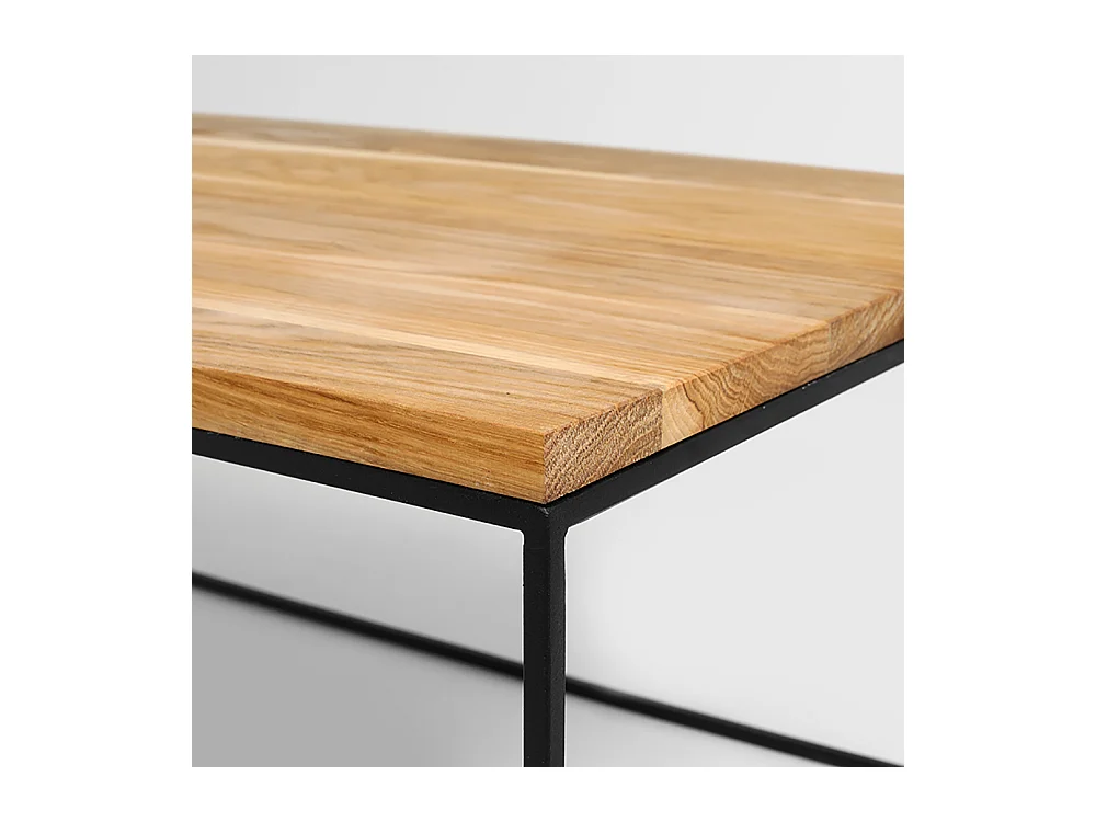 Couchtisch 100x60x45 cm Schwarz Tensio-Holz