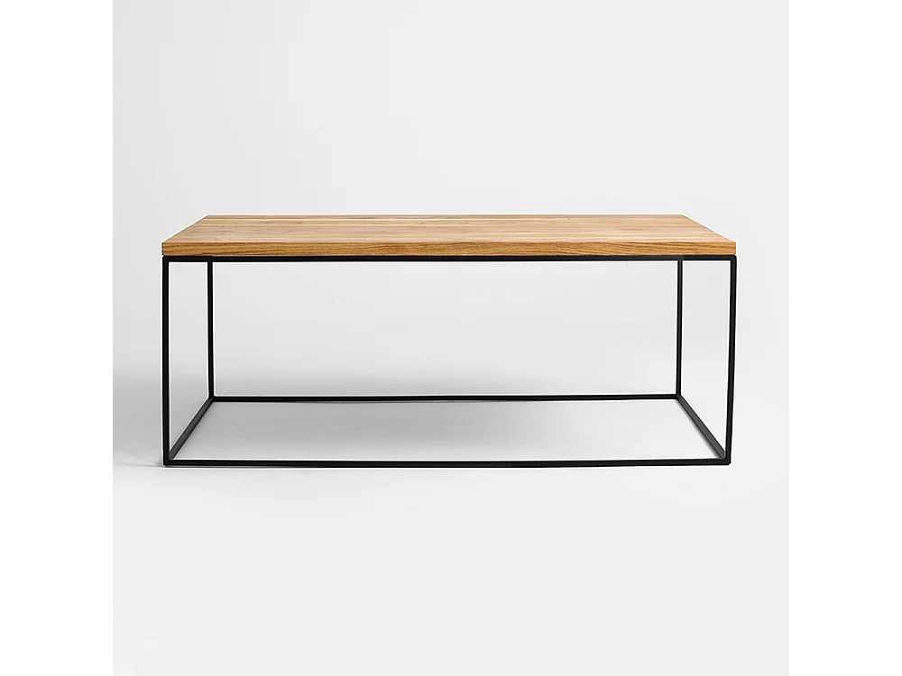 Couchtisch 100x60x45 cm Schwarz Tensio-Holz