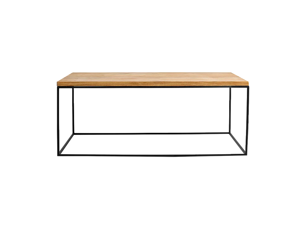 Table basse 100x60x45 cm Bois tensio noir