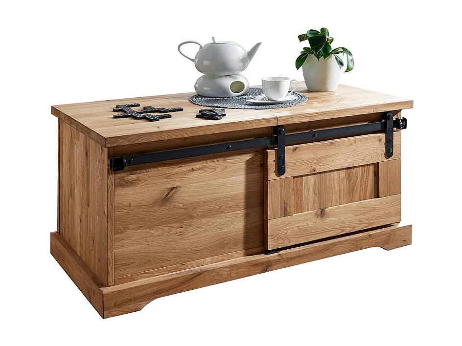 Couchtisch 1,02x0,52x0,472 m Eiche geölt NYKS WZ-0424