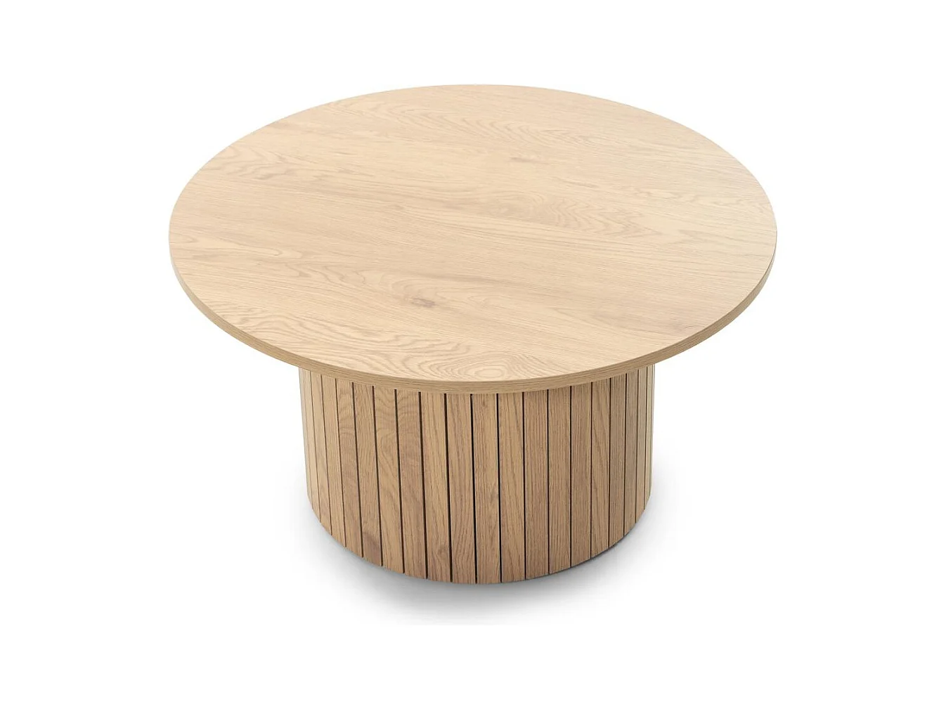 Table basse 80x80x42 cm Chêne Unanime