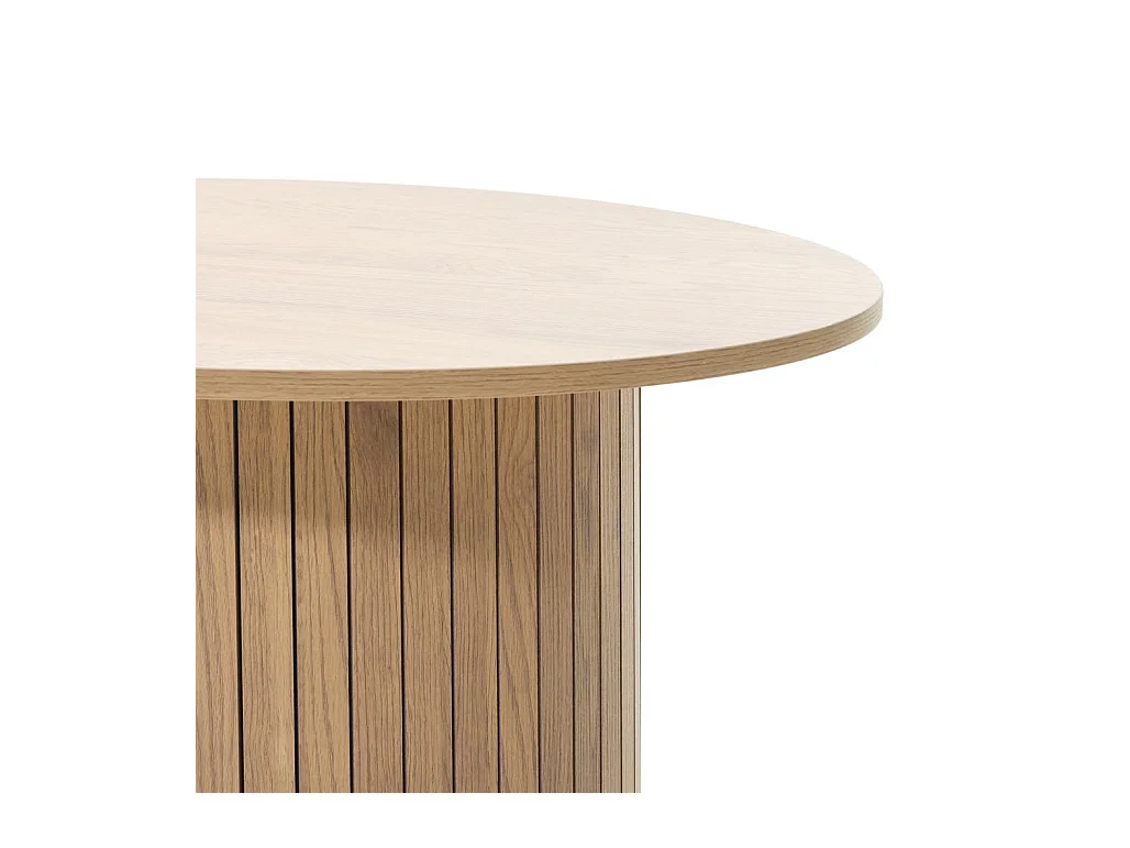 Table basse 80x80x42 cm Chêne Unanime