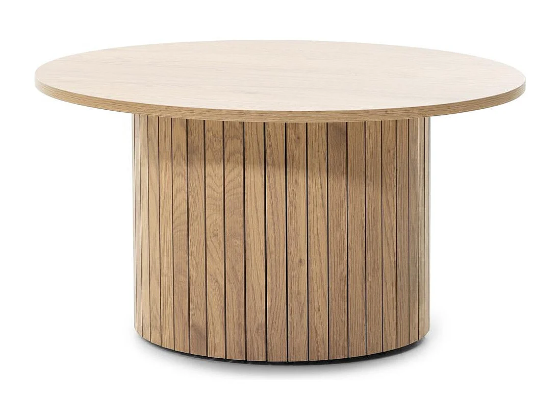 Table basse 80x80x42 cm Chêne Unanime